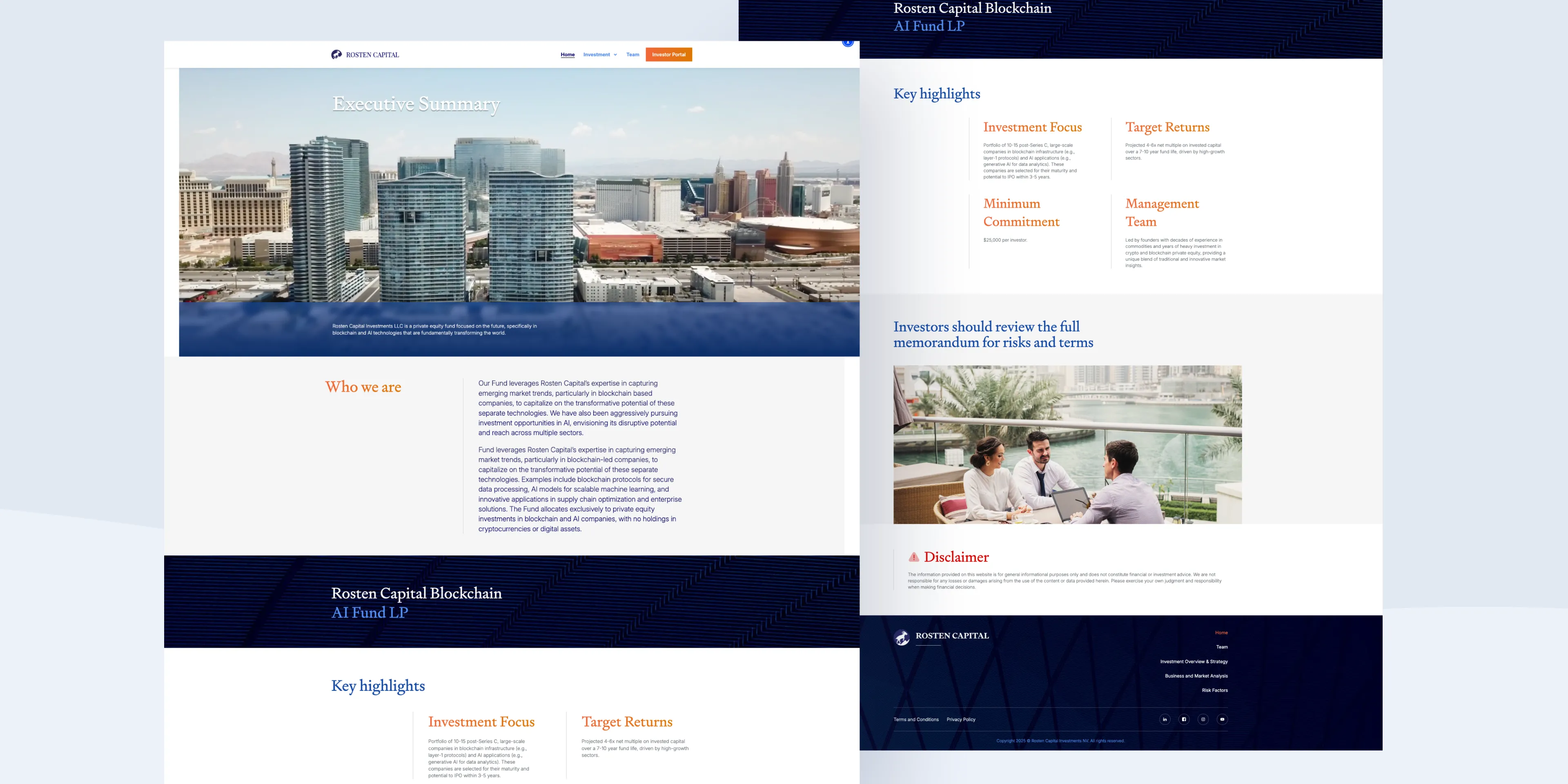 Rosten Capital — Investment Portfolio